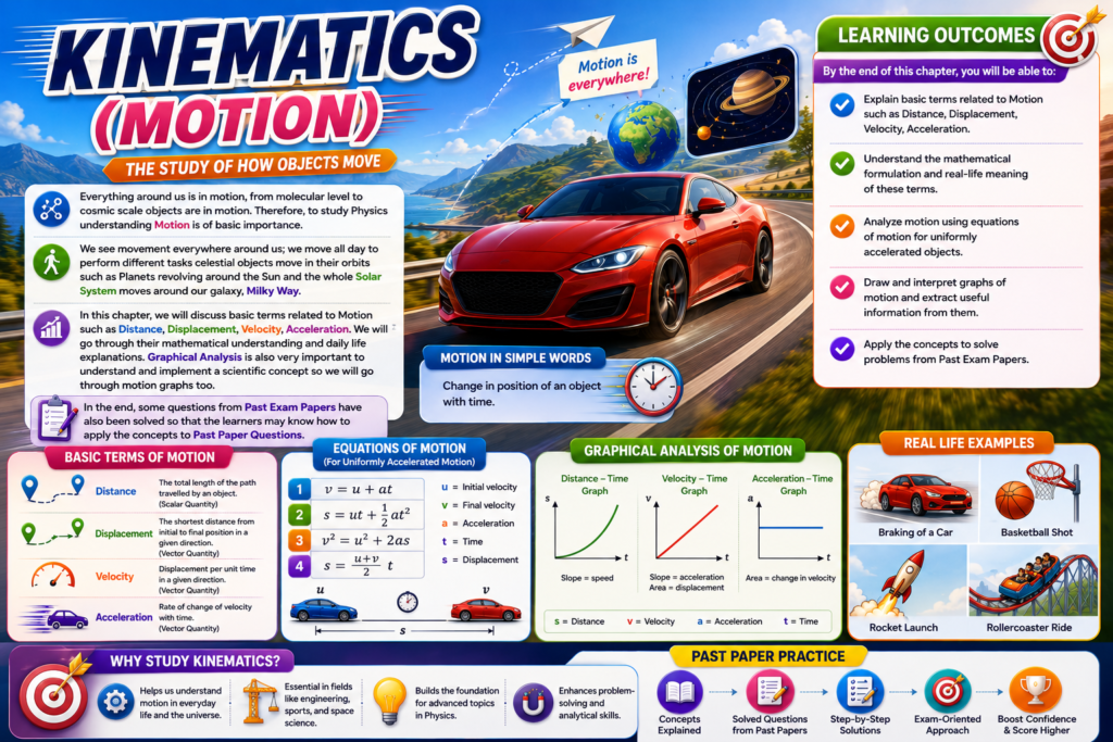 Introduction to Kinematics and the Basic Concepts of Motion Introduction to Kinematics and the Basic Concepts of Motion